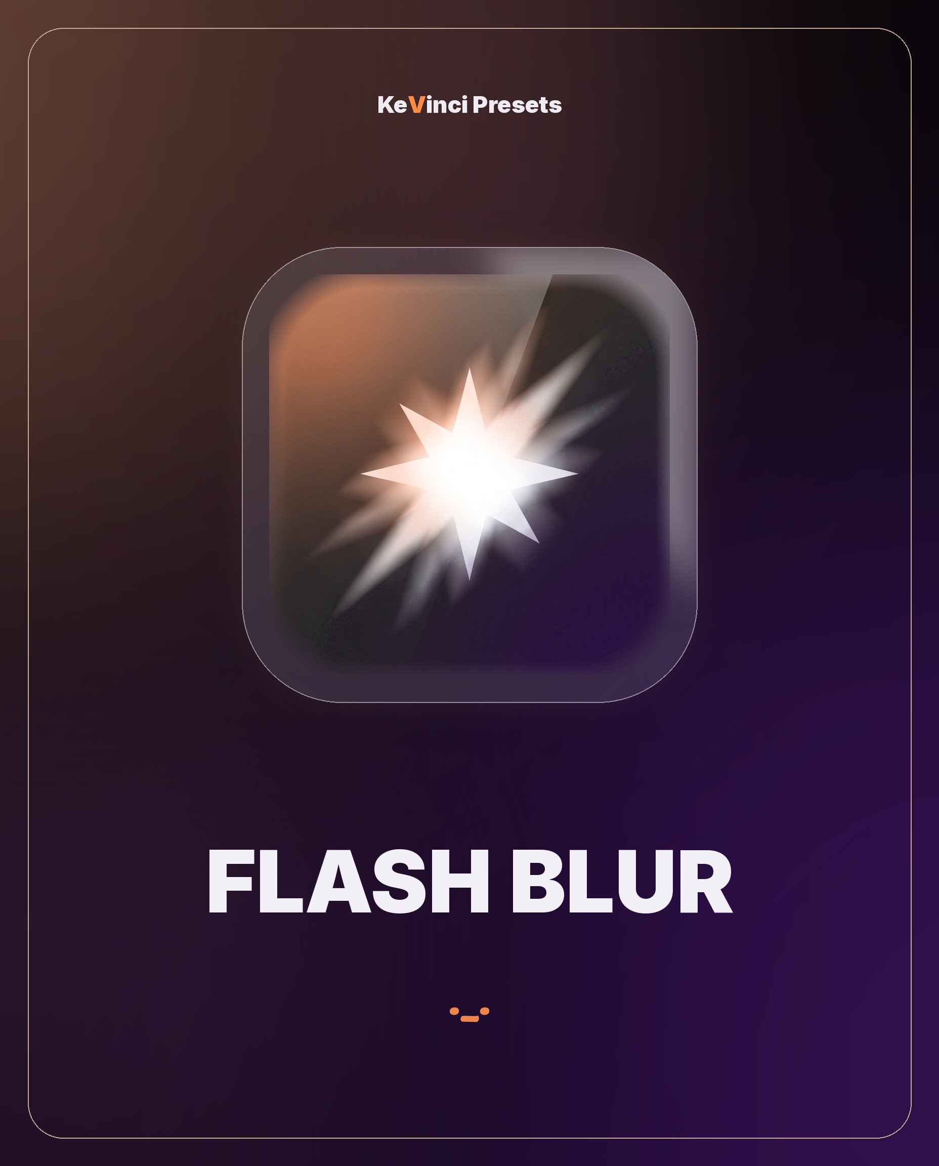 Flash Blur preset cover