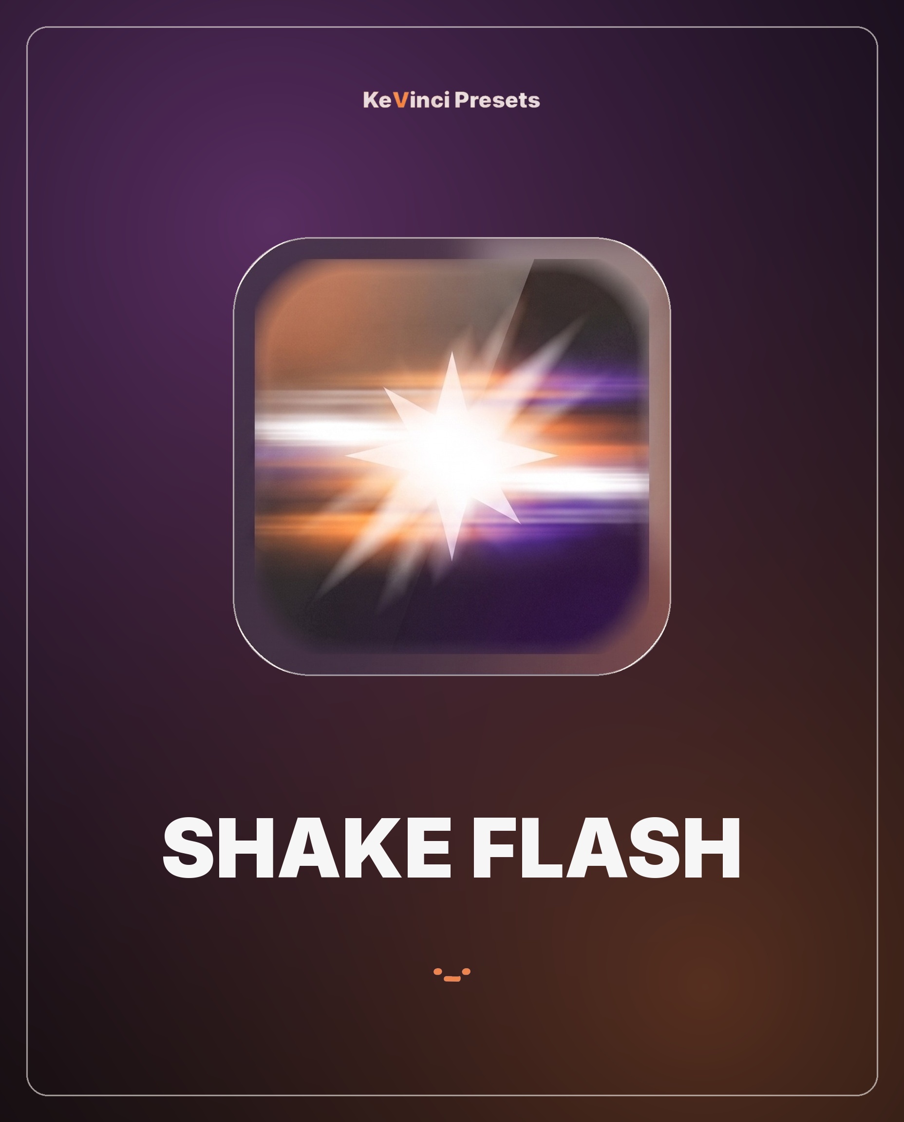 Shake Flash preset cover