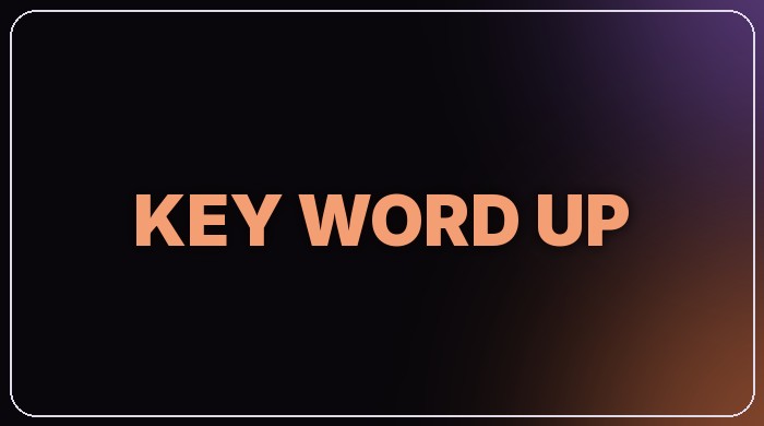 Key Word Up text preset thumbnail