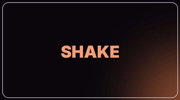 Shake preset thumbnail