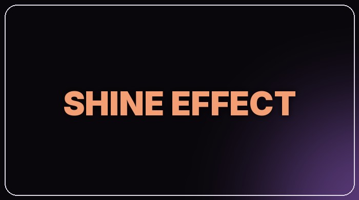 Shine Effect preset thumbnail